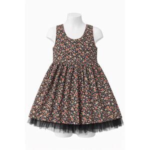 Lacy Lane Toddler Girl Floral Dress 4T Sleeveless A-Line Knee Length